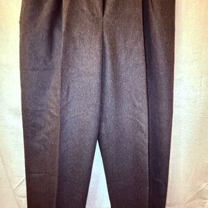 Lauren Ralph Lauren Gray 100% Wool Trousers